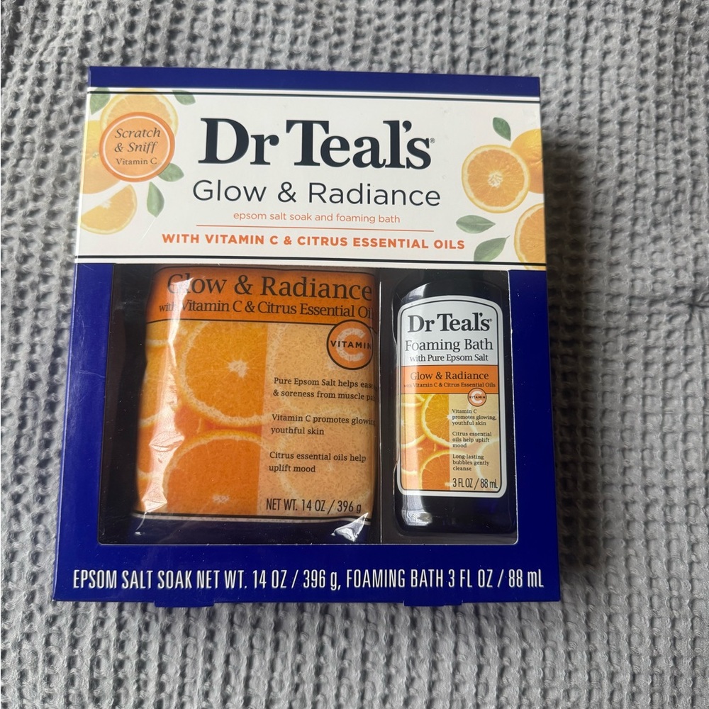 Dr Teal's Glow & Radiance Bath Set